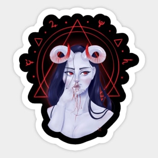 Demon blood Sticker